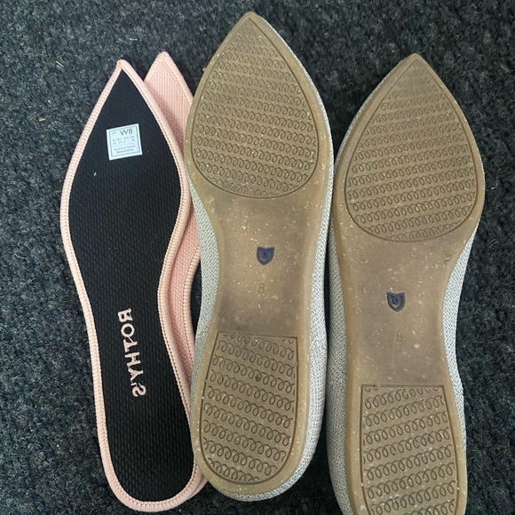 Rothy's Beige and Pink Flats - Picture 3 of 3